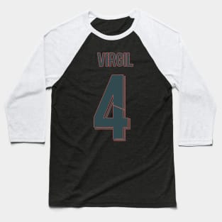 Virgil Van Dijk Liverpool jersey 21/22 Baseball T-Shirt
